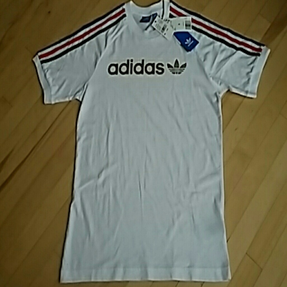 adidas Three Stripe Tee